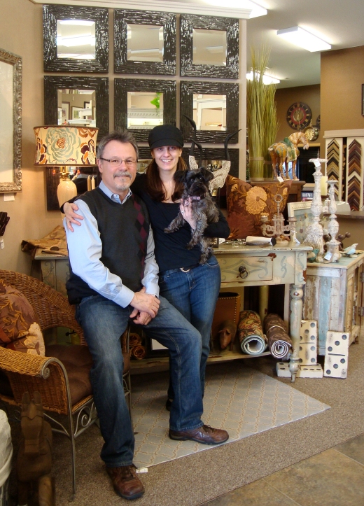 John Ranes II with Sarah Ranes own and operate The Frame Workshop, a frame shop, gallery and gift boutique in Appleton, Wisconsin
