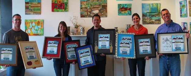 Toni and Heather Cox and their award winning staff at Casco Bay Frames & Gallery in Portland, Maine