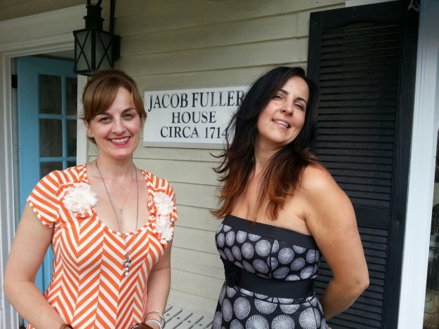 Sarah Ranes visits with Liz White of Mason & Madison in Middleton, Massachusetts - The Jacob Fuller House circa 1714