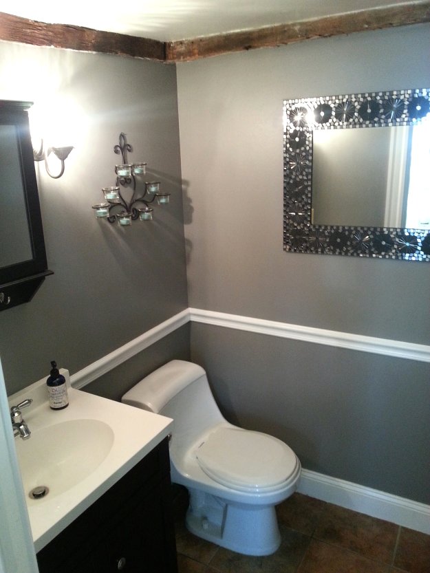 Pristine vanity at Mason & Madison in Middleton, Massachusetts.